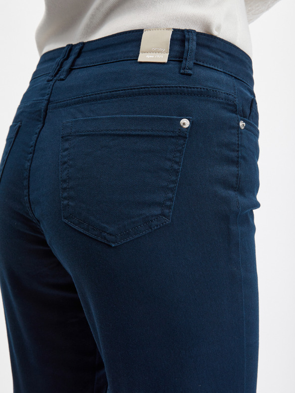Orsay Temno modre tri četrtinske kavbojke ORSAY