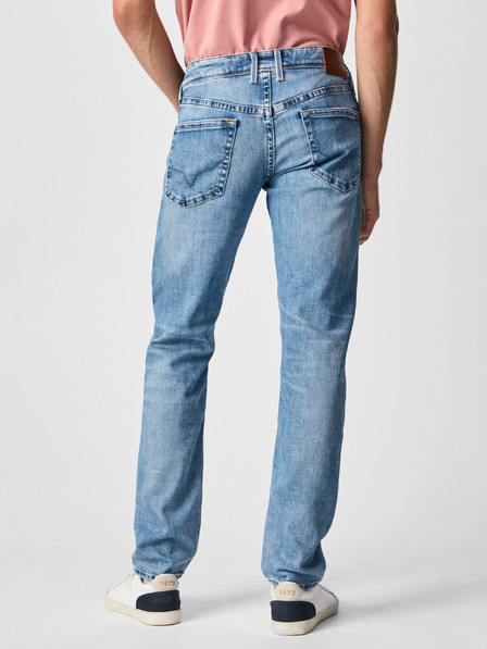 Pepe Jeans Svetlomodre moške kavbojke ozkega kroja Pepe Jeans Hatch