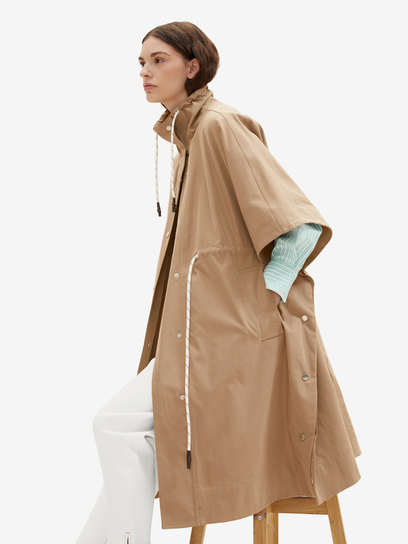 Tom Tailor Rjav Tom Tailor Ženski lahki plašč