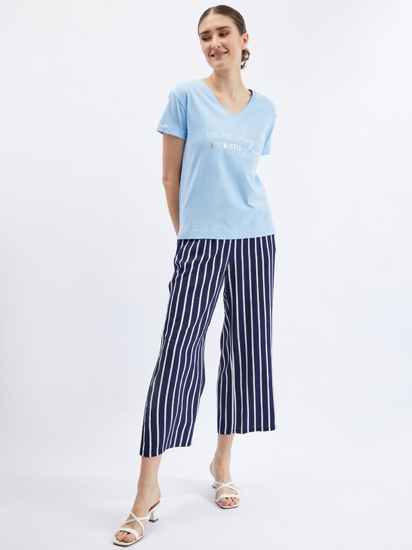 Orsay Svetlo modra ženska majica ORSAY