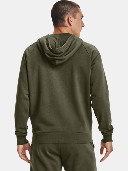 Under Armour Moški pulover Under Armour UA Rival Cotton FZ Hoodie