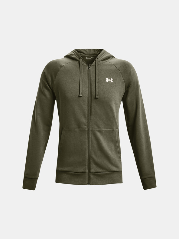 Under Armour Moški pulover Under Armour UA Rival Cotton FZ Hoodie