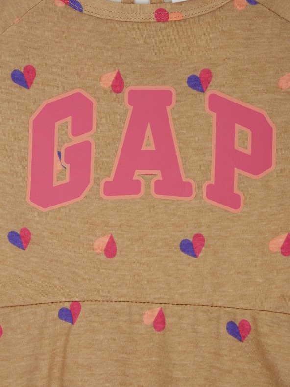 GAP Otroške obleke z logotipom Gap GAP