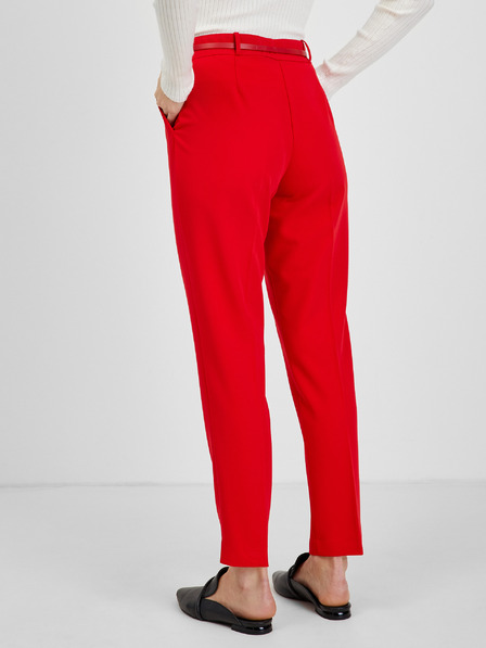 Orsay Rdeče ženske hlače ORSAY
