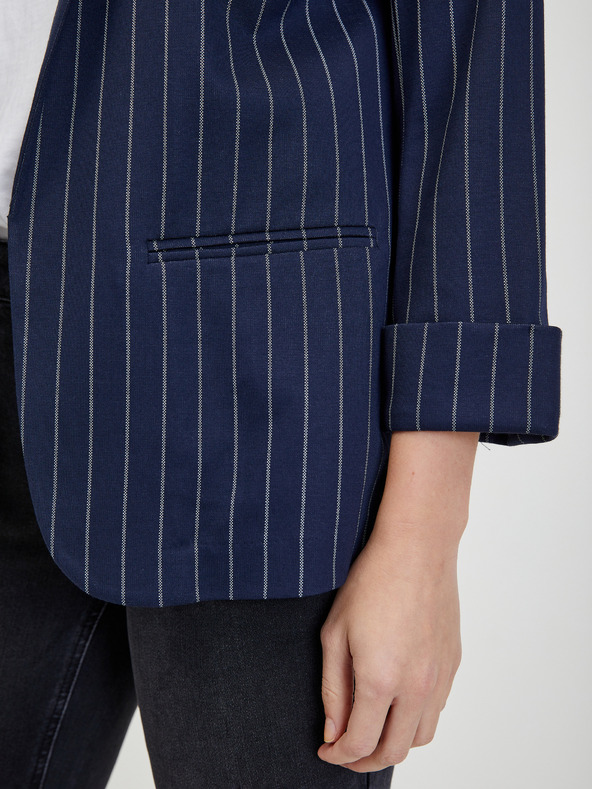 Orsay Temno moder ženski črtast suknjič ORSAY