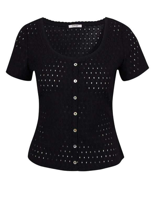 Orsay Črna ženska majica ORSAY