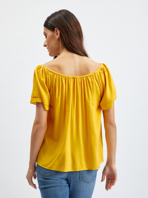 Orsay Rumena ženska bluza ORSAY