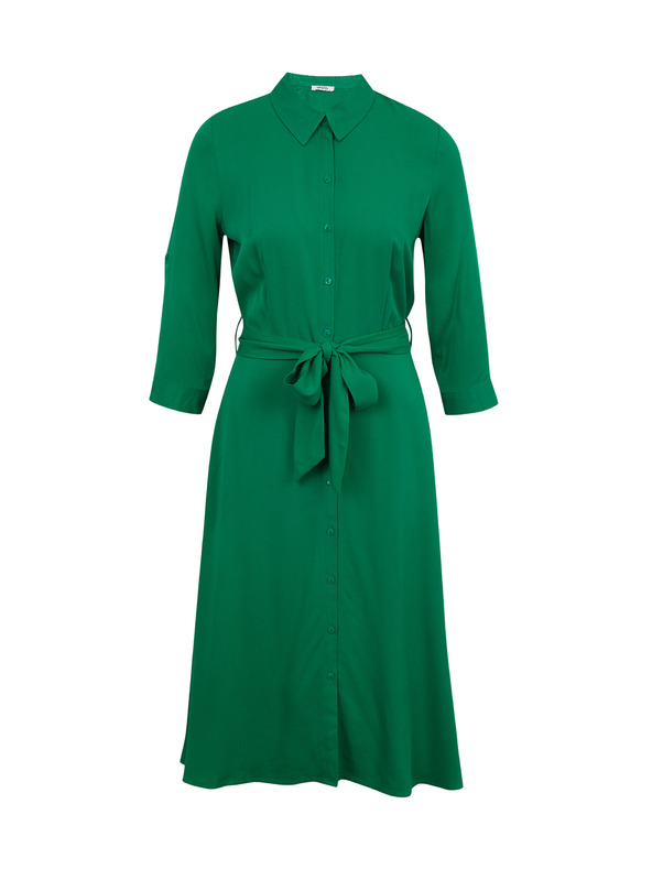 Orsay Zelena ženska srajčna obleka ORSAY