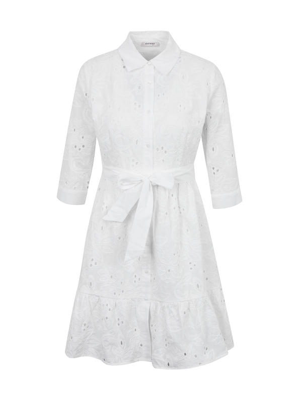 Orsay Bele ženske vzorčaste srajčne obleke ORSAY