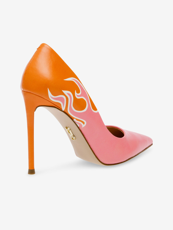 Steve Madden Oranžno-rožnati ženski čevlji Steve Madden
