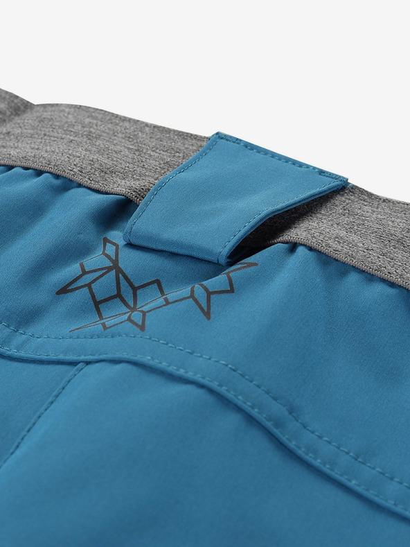 ALPINE PRO Ženske kratke hlače ALPINE PRO ZAMBA modre barve