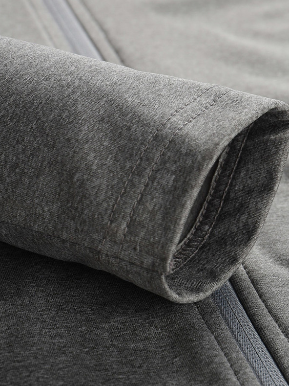 ALPINE PRO Ženska mikina s hitrim sušenjem ALPINE PRO FANCA siva