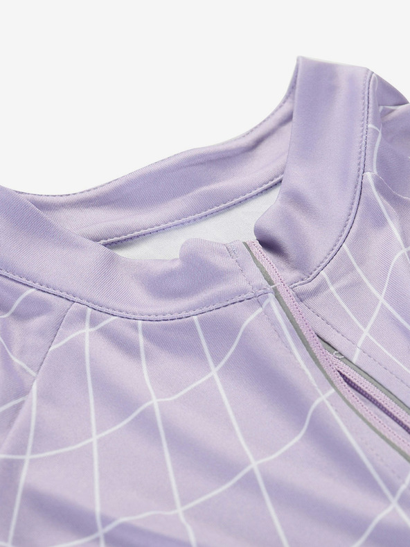 ALPINE PRO Ženska kolesarska majica ALPINE PRO SAGENA vijolična