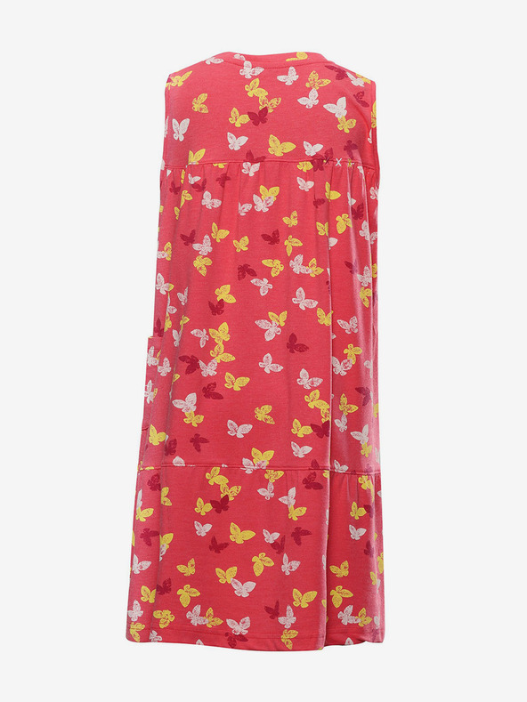 ALPINE PRO Otroška obleka ALPINE PRO DARESO roza