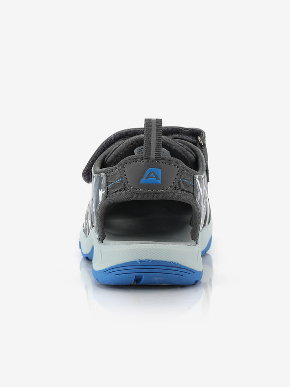 ALPINE PRO Otroški sandali za na prostem ALPINE PRO GROBO sive barve