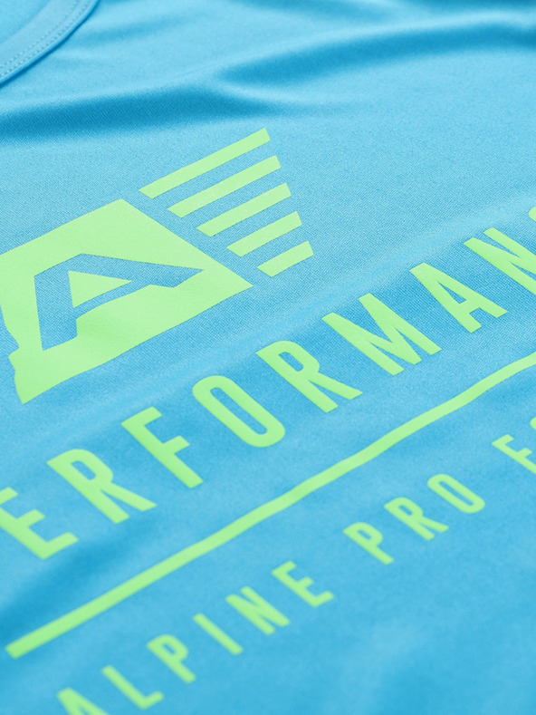 ALPINE PRO Moška funkcionalna majica s hladnim sušenjem ALPINE PRO PANTHER modra