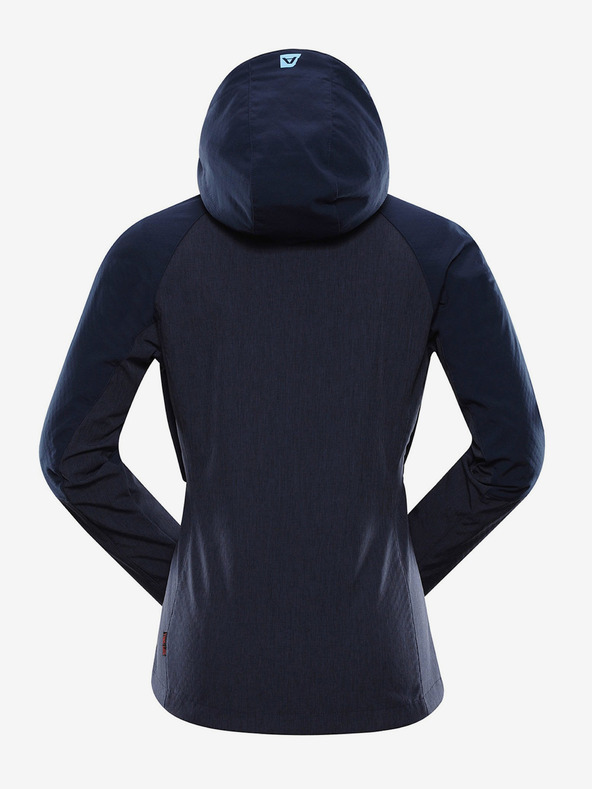 ALPINE PRO Ženska softshell jakna z membrano ALPINE PRO LANCA modra