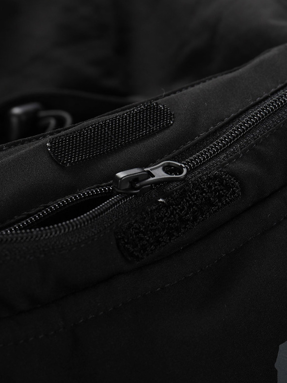 ALPINE PRO Moška softshell jakna z membrano ALPINE PRO LANC črna