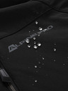 ALPINE PRO Moška softshell jakna z membrano ALPINE PRO LANC črna