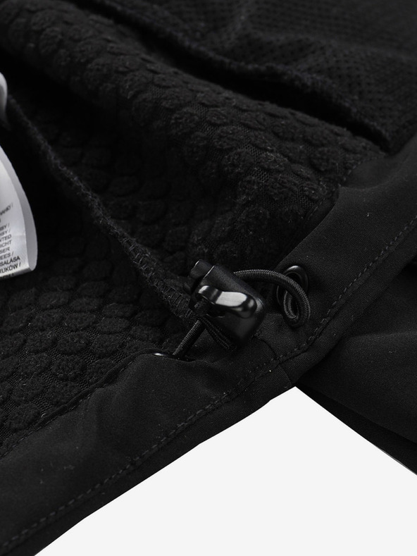 ALPINE PRO Moška softshell jakna z membrano ALPINE PRO LANC črna