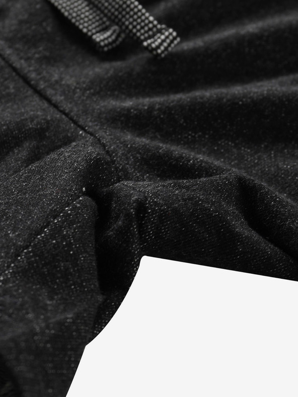 ALPINE PRO Ženske športne hlače ALPINE PRO THECA črne