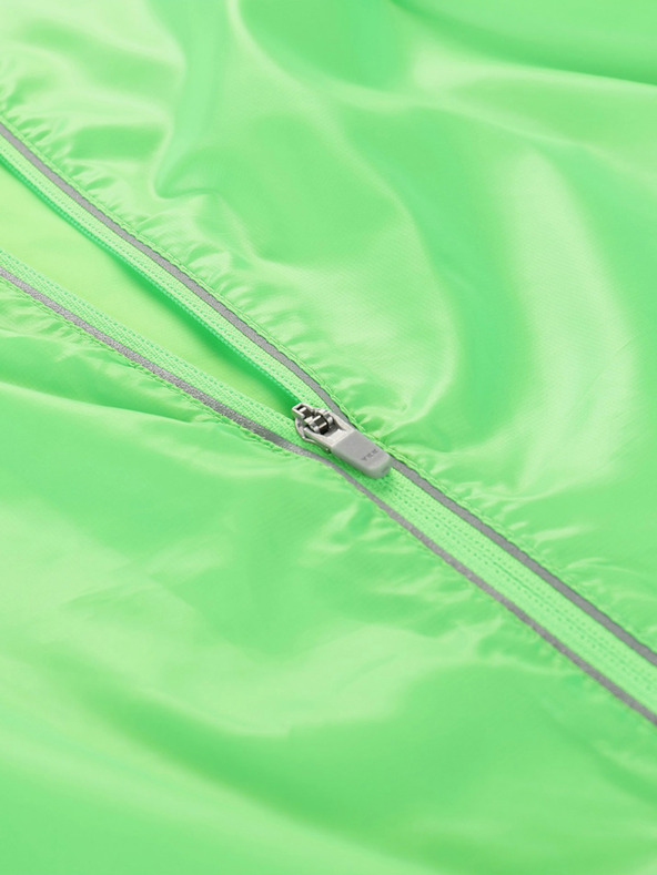 ALPINE PRO Moška ultralahka jakna z nepremočljivo prevleko ALPINE PRO BIK zelena