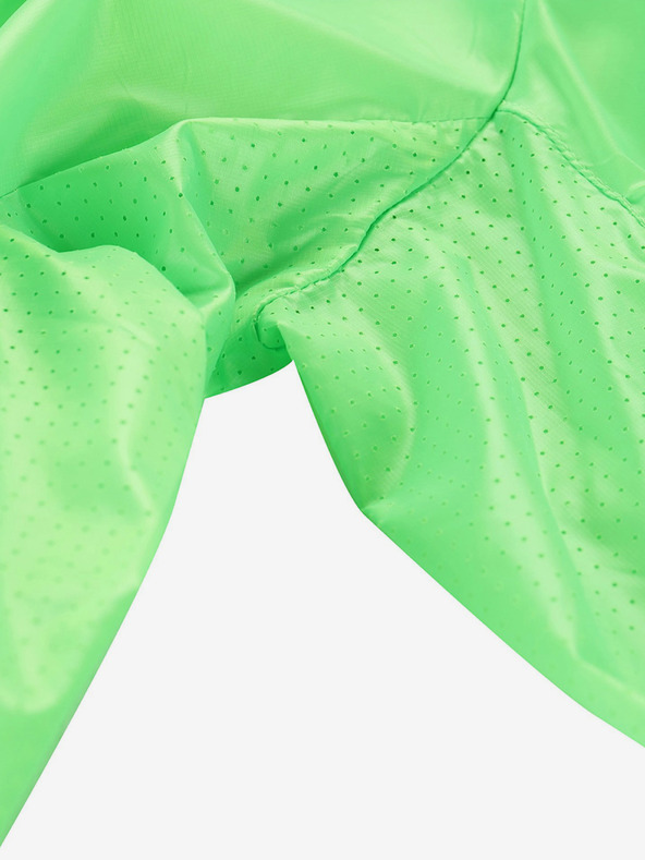 ALPINE PRO Moška ultralahka jakna z nepremočljivo prevleko ALPINE PRO BIK zelena