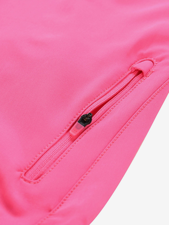 ALPINE PRO Ženske softshell kratke hlače s hitrim sušenjem ALPINE PRO COLA roza