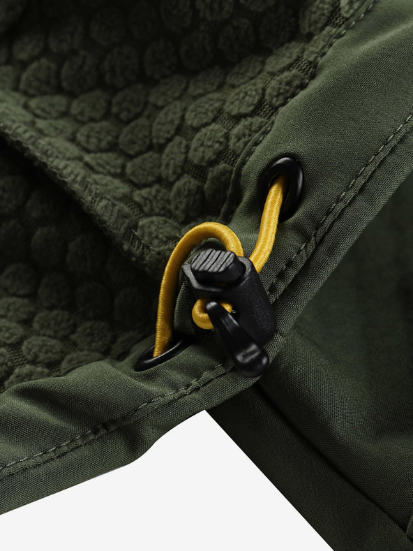 ALPINE PRO Ženska softshell jakna z membrano ALPINE PRO LANCA zelena