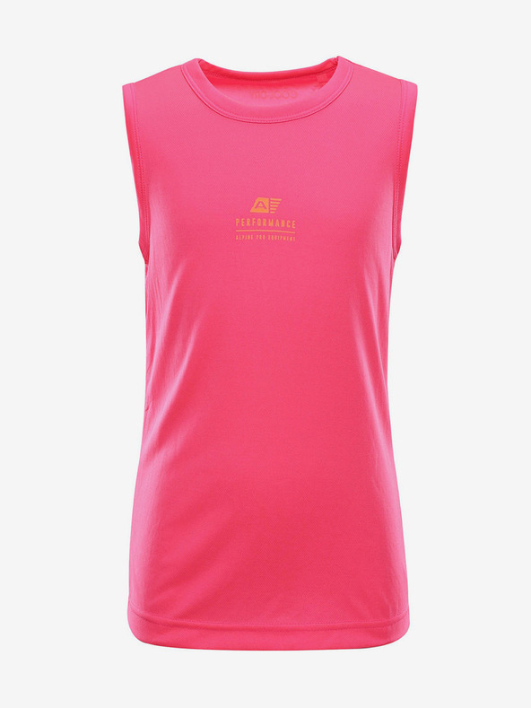 ALPINE PRO Otroška hitro sušeča majica ALPINE PRO NEQO roza