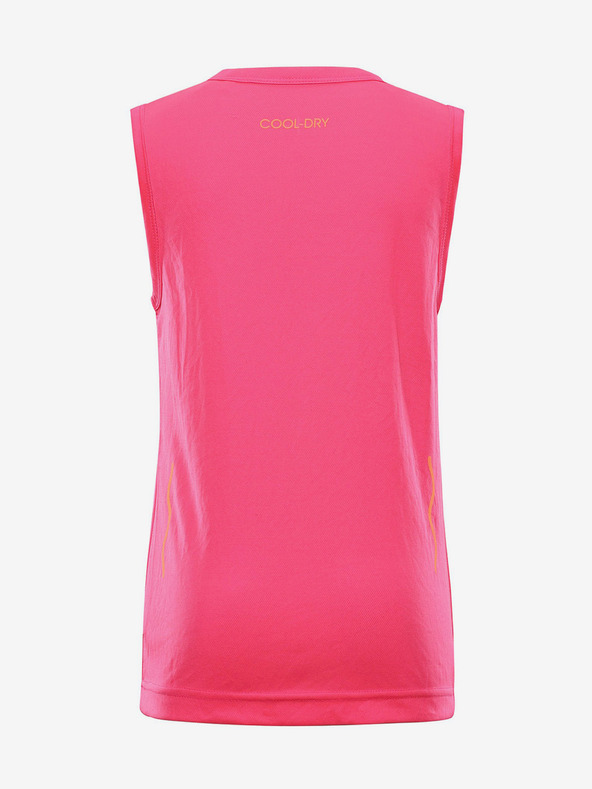 ALPINE PRO Otroška hitro sušeča majica ALPINE PRO NEQO roza