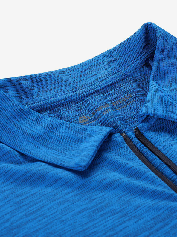 ALPINE PRO Moška hitro sušeča se polo majica ALPINE PRO DONN modra