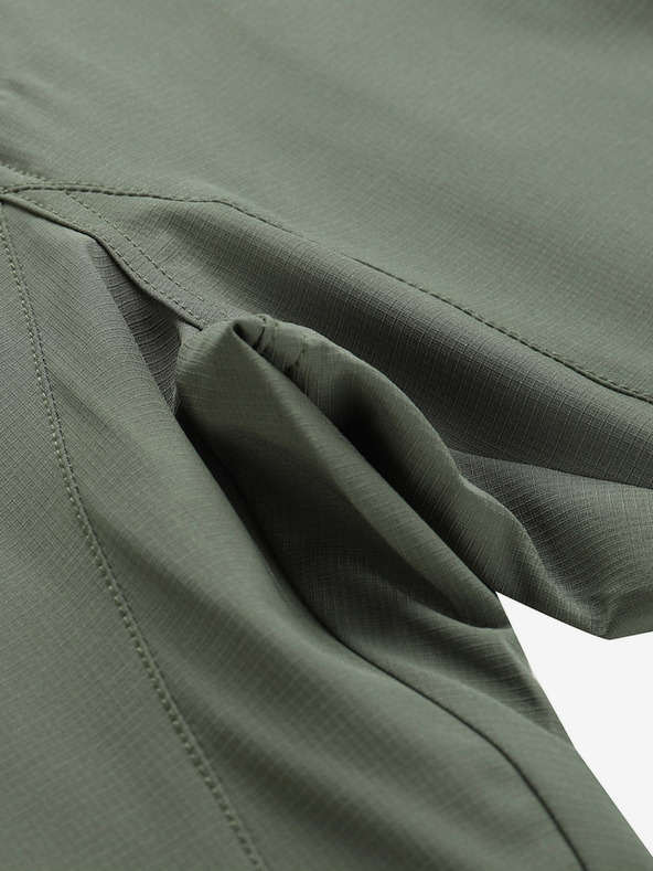 ALPINE PRO Moške softshell hlače ALPINE PRO NUTT zelena