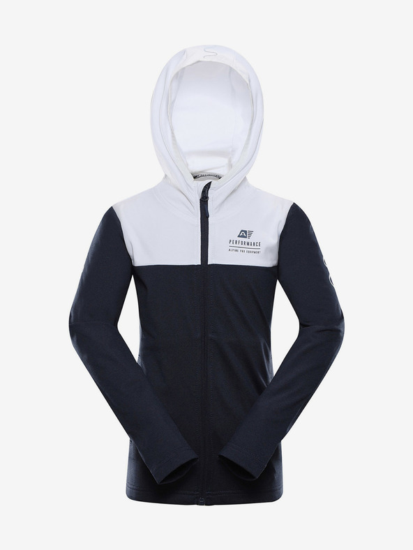 ALPINE PRO Otroška mikina za hitro sušenje ALPINE PRO FANCO modra