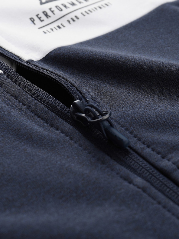 ALPINE PRO Otroška mikina za hitro sušenje ALPINE PRO FANCO modra