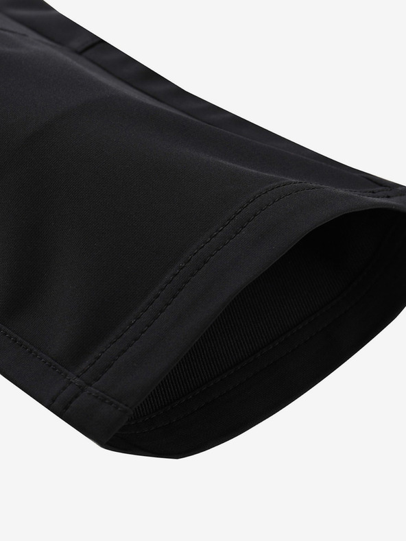 ALPINE PRO Ženski softshell kapri ALPINE PRO WEDERA črna