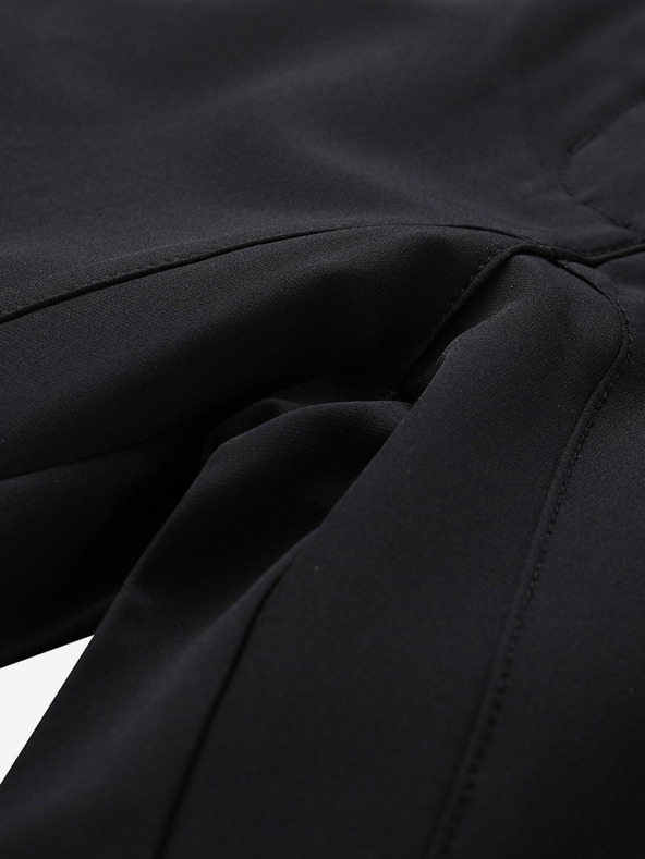 ALPINE PRO Ženski softshell kapri ALPINE PRO WEDERA črna