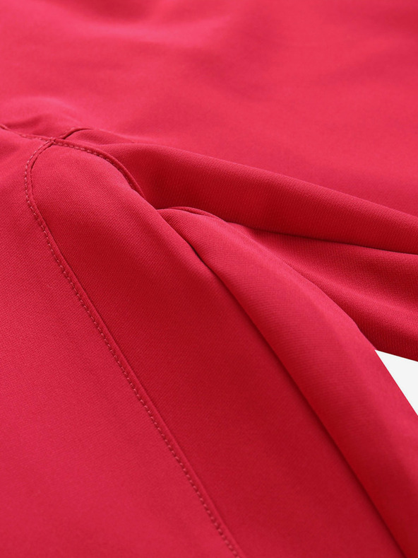 ALPINE PRO Ženske softshell kapri nogavice ALPINE PRO WEDERA roza