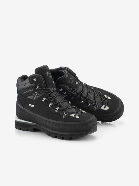 ALPINE PRO Zunanji čevlji z membrano ptx ALPINE PRO PRAGE črni