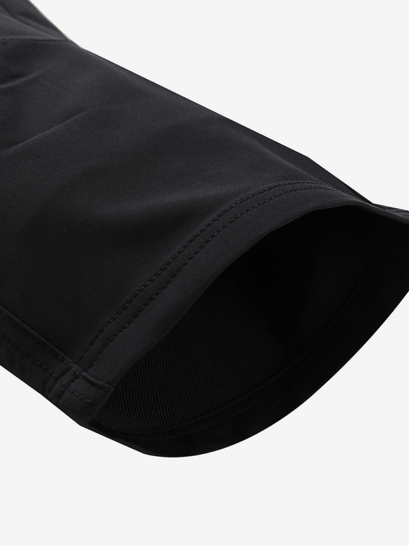 ALPINE PRO Moški softshell kapri ALPINE PRO WEDER črne barve