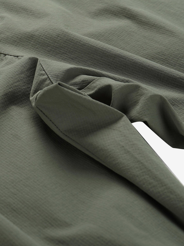 ALPINE PRO Moške hlače z nepremočljivo membrano ALPINE PRO NESC zelena