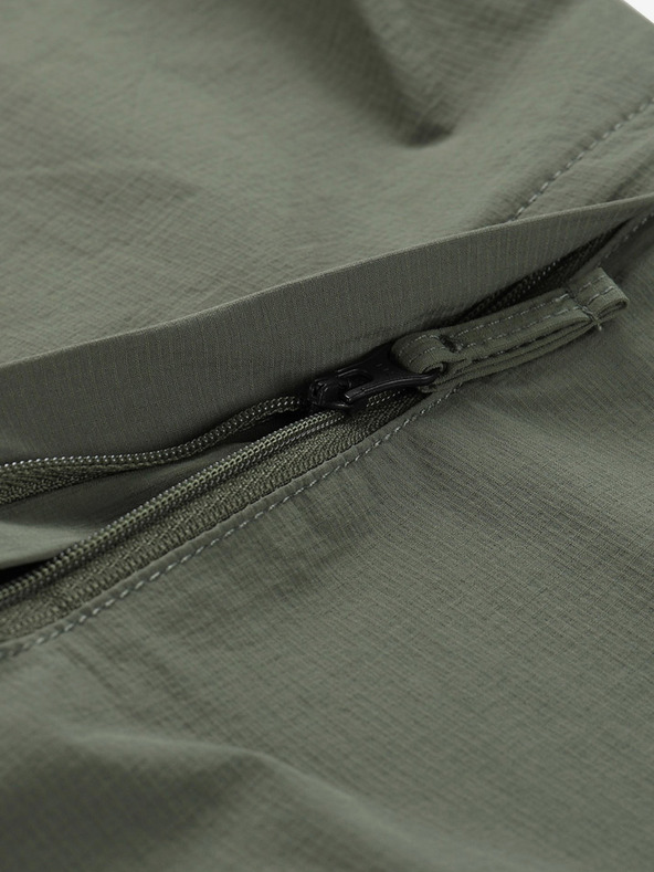 ALPINE PRO Moške hlače z nepremočljivo membrano ALPINE PRO NESC zelena