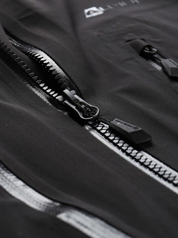 ALPINE PRO Moška jakna z membrano ptx ALPINE PRO CORT črna