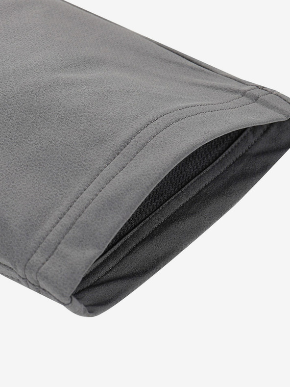 ALPINE PRO Ženske softshell hlače ALPINE PRO LIEMA sive barve