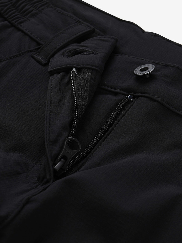 ALPINE PRO Ženske zunanje hlače s snemljivimi nogavicami ALPINE PRO NESCA črne