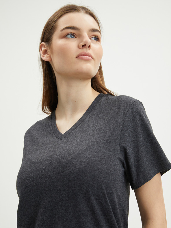 O'Neill O'Neill Ženska temno siva črtasta majica