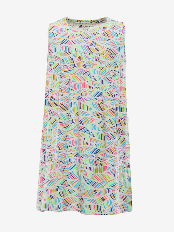 ALPINE PRO Otroška obleka ALPINE PRO DARESO bež