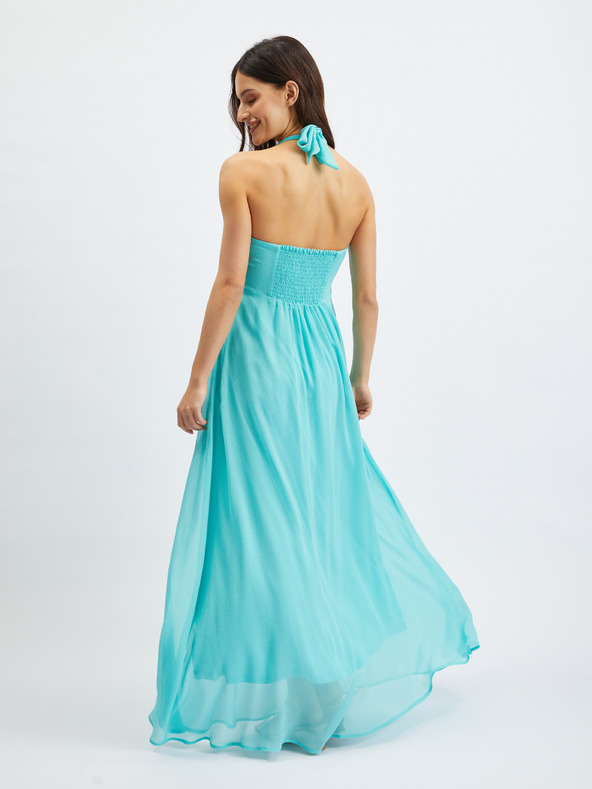 Orsay Turkizna ženska maksi obleka ORSAY