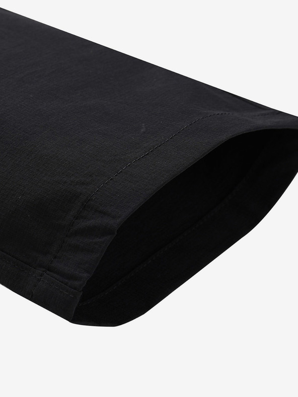 ALPINE PRO Moške nepremočljive hlače ALPINE PRO NESC črne barve