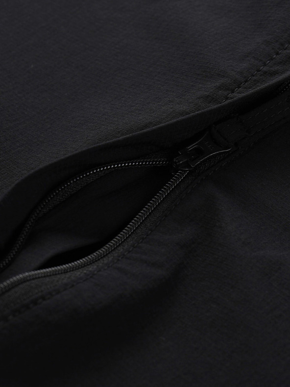 ALPINE PRO Moške nepremočljive hlače ALPINE PRO NESC črne barve